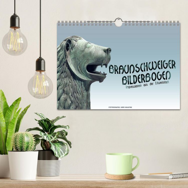 Produktbild: Braunschweiger Bilderbogen (Wandkalender 2026 DIN A4 quer), CALVENDO Monatskalender