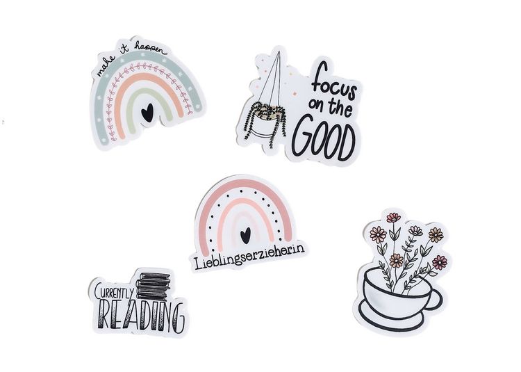 Produktbild: Teachly Sticker-Bundle, Lieblingserzieherin, 5er Set