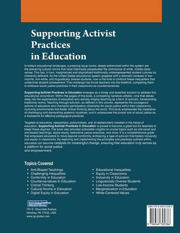 Produktbild: Supporting Activist Practices in Education