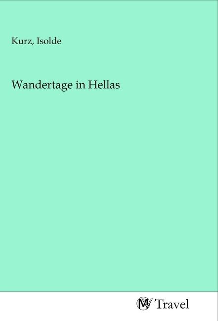 Produktbild: Wandertage in Hellas