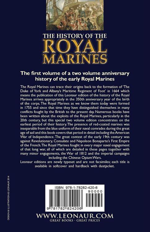 Produktbild: The History of the Royal Marines
