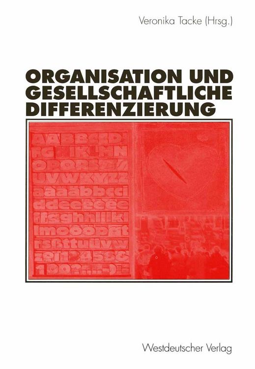 Produktbild: Organisation und gesellschaftliche Differenzierung