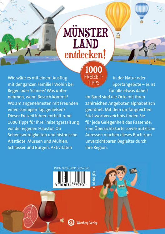 Produktbild: M&uuml;nsterland entdecken! 1000 Freizeittipps : Natur, Kultur, Sport, Spa&szlig;