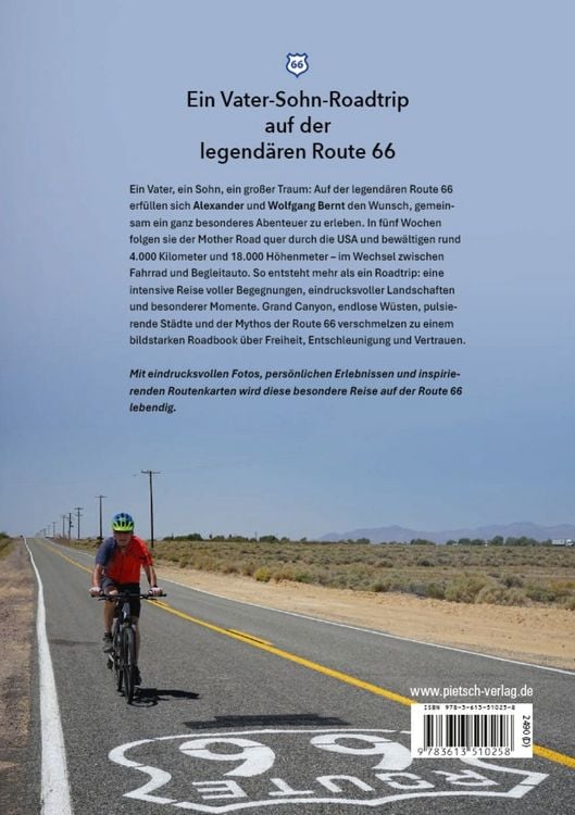 Produktbild: Mit dem Fahrrad auf der Route 66