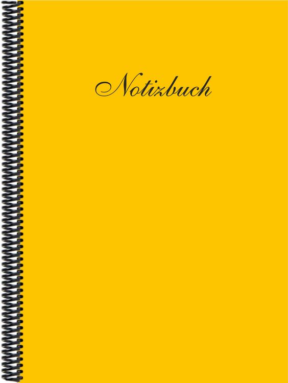 Produktbild: Notizbuch DINA 4