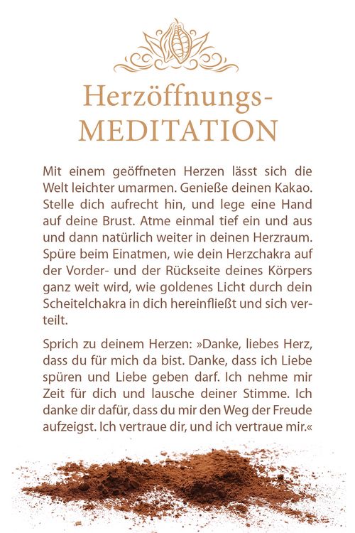 Produktbild: Heiliger Cacao - Entdecke das herz&ouml;ffnende schamanische Ritual