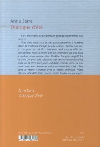 Produktbild: Dialogue d'&eacute;t&eacute;