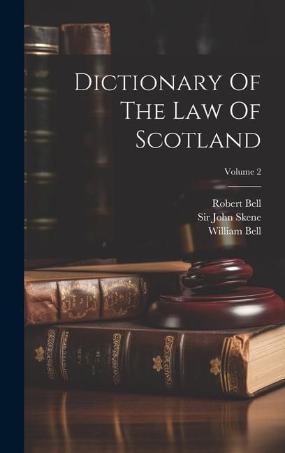Produktbild: Dictionary Of The Law Of Scotland; Volume 2