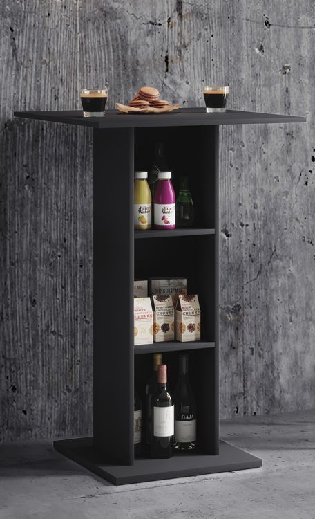 Produktbild: Holz Bartisch Tresen Stehtisch Bistrotisch Standos