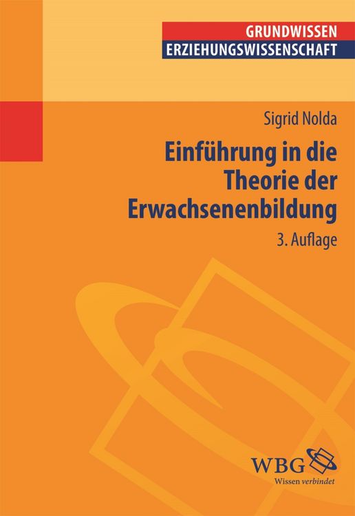 Produktbild: Einf&uuml;hrung in die Theorie der Erwachsenenbildung