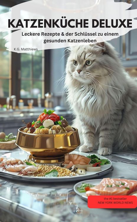 Produktbild: KATZENK&Uuml;CHE DELUXE Leckere Rezepte & der Schl&uuml;ssel zu einem gesunden Katzenleben