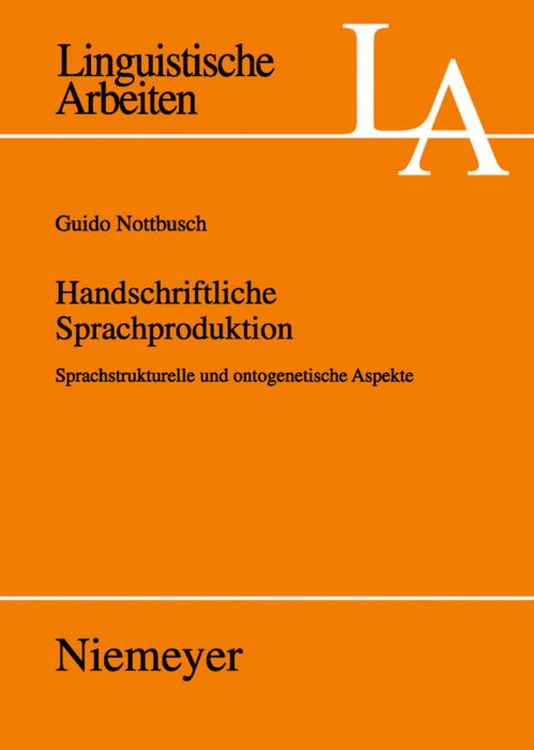 Produktbild: Handschriftliche Sprachproduktion