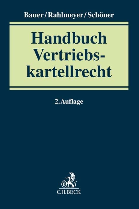Produktbild: Vertriebskartellrecht