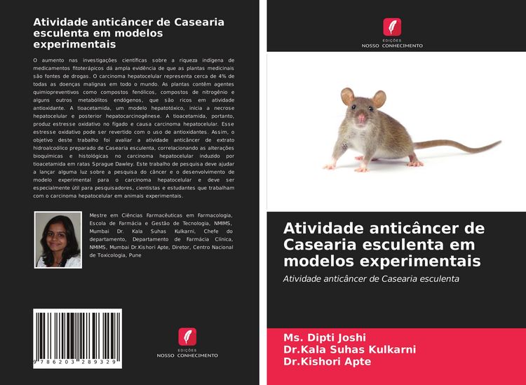 Produktbild: Atividade antic&acirc;ncer de Casearia esculenta em modelos experimentais