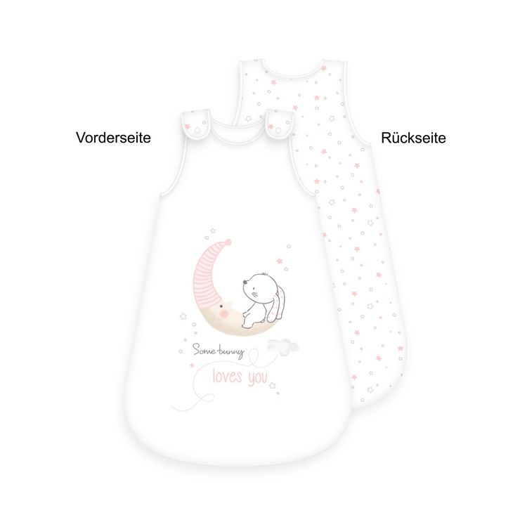 Produktbild: babybest&reg; 3385214235 - Little Bunny Baby-Schlafsack, 70x45 cm, Bezug: 100% Baumwolle F&uuml;llung: 100%Polyester