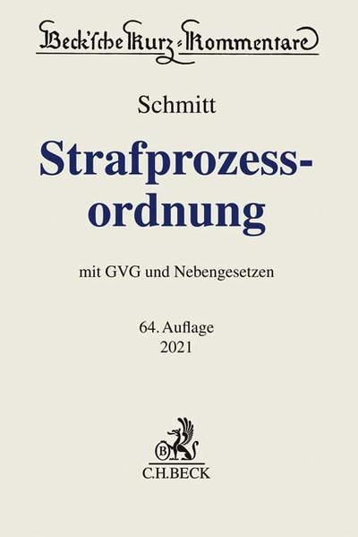 Produktbild: Strafprozessordnung