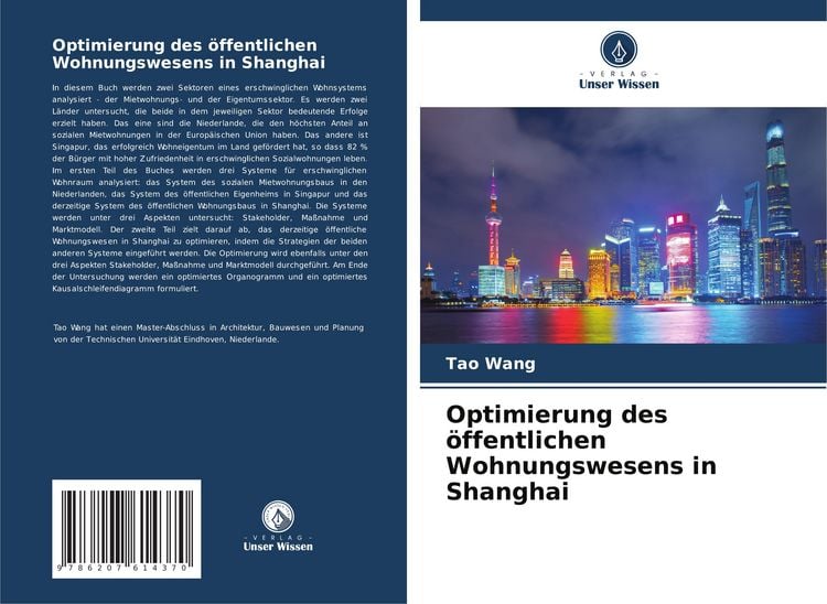 Produktbild: Optimierung des &ouml;ffentlichen Wohnungswesens in Shanghai