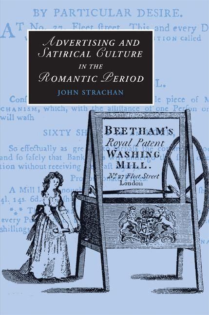 Produktbild: Advertising and Satirical Culture in the Romantic Period