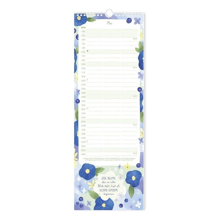 Produktbild: Paarplaner 2027 Floral