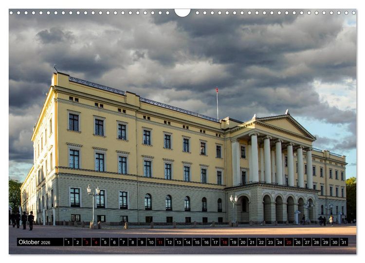 Produktbild: Oslo Impressionen (Wandkalender 2026 DIN A3 quer), CALVENDO Monatskalender