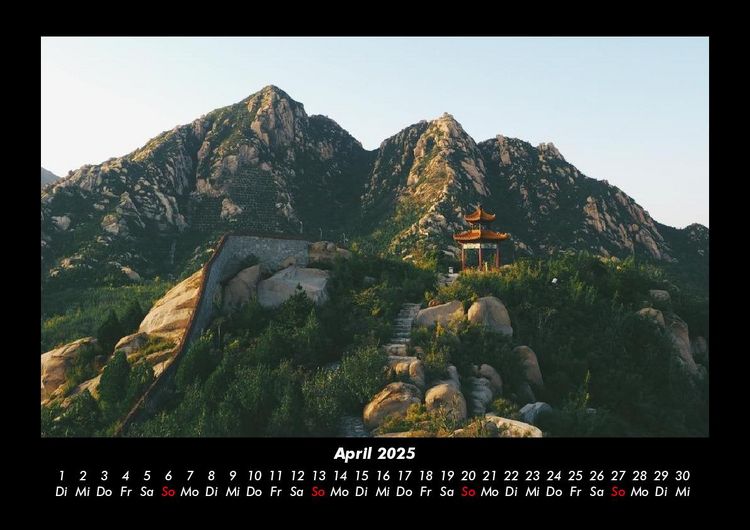 Produktbild: Landschaftskalender 2025 Fotokalender DIN A3