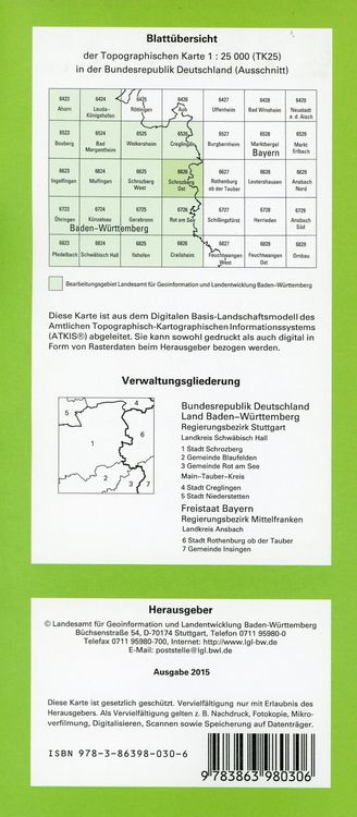 Produktbild: Schrozberg Ost