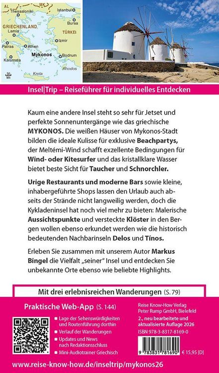 Produktbild: Reise Know-How InselTrip Mykonos mit Ausflug nach Delos und T&iacute;nos
