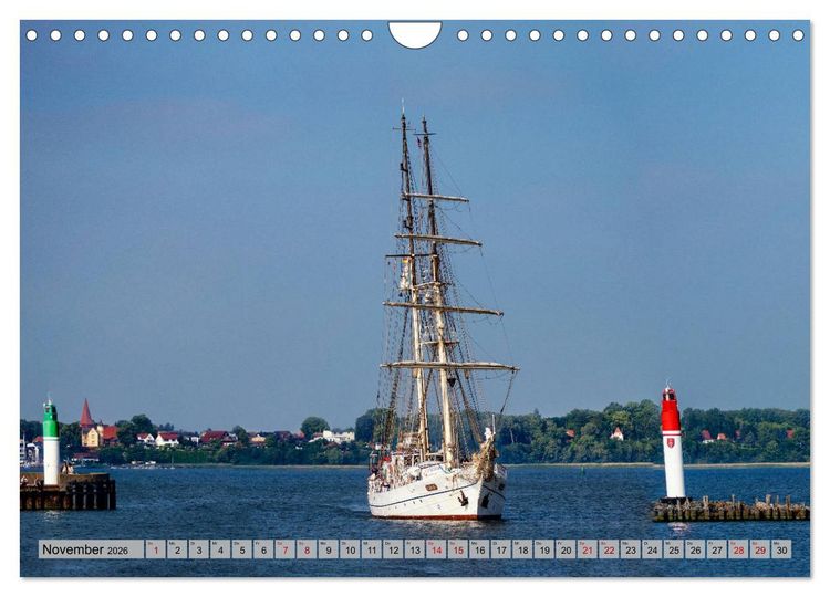 Produktbild: Stralsunder Impressionen (Wandkalender 2026 DIN A4 quer), CALVENDO Monatskalender