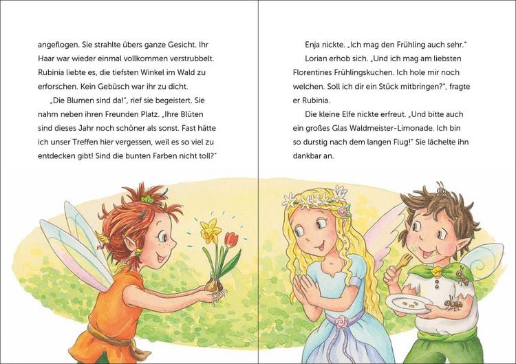 Produktbild: Rubinia Wunderherz, die mutige Waldelfe (Band 4) - Gefahr im Elfenwald