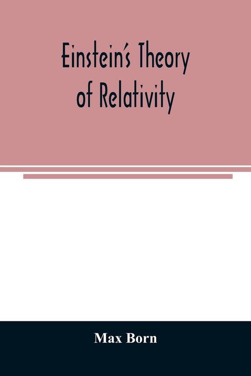 Produktbild: Einstein's theory of relativity