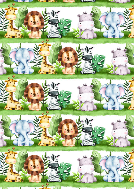 Produktbild: Geschenkpapier "Tiere"