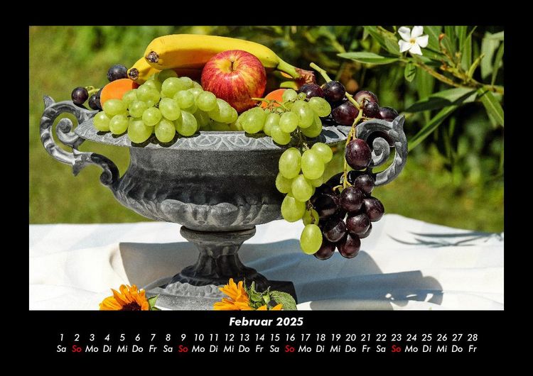 Produktbild: Obstkalender 2025 Fotokalender DIN A3