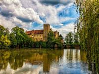 Produktbild: CALVENDO Puzzle Schlosspark Flechtingen | 1000 Teile Lege-Gr&ouml;&szlig;e 64x48cm Foto-Puzzle f&uuml;r gl&uuml;ckliche Stunden