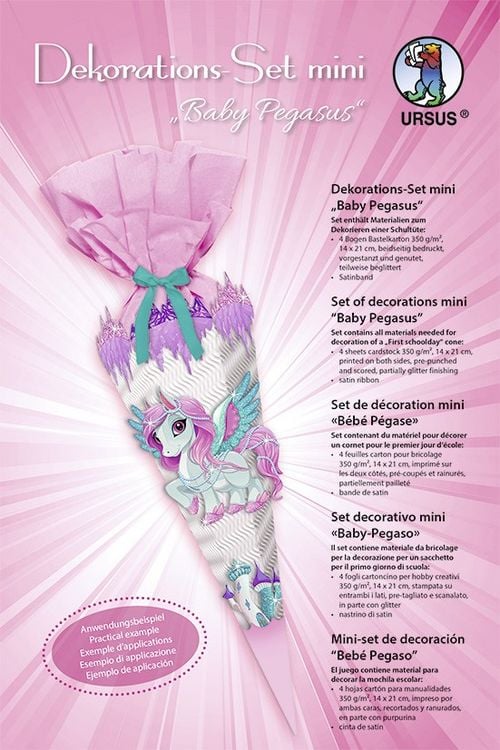 Produktbild: Dekorations-Set mini "Baby Pegasus"