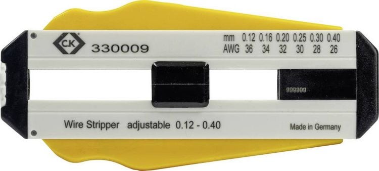 Produktbild: C.K 330009 Drahtabisolierer Geeignet f&uuml;r PVC-Dr&auml;hte, PTFE-Dr&auml;hte