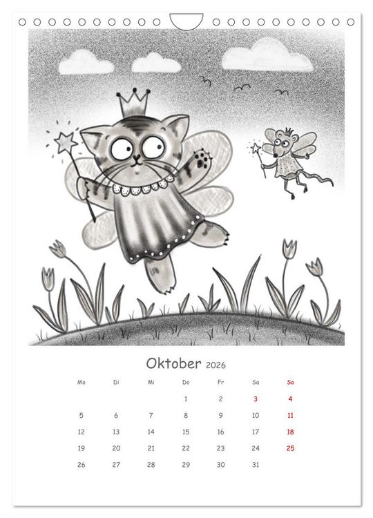 Produktbild: LEOPOLD DER DRITTE - Ein unglaublich liebenswerter Kater (Wandkalender 2026 DIN A4 hoch), CALVENDO Monatskalender