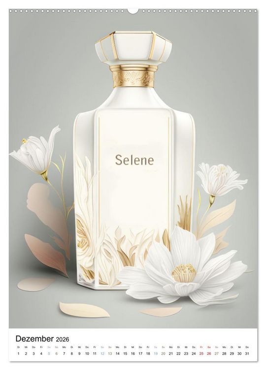 Produktbild: Parfum Eleganz im Glas (hochwertiger Premium Wandkalender 2026 DIN A2 hoch), Kunstdruck in Hochglanz