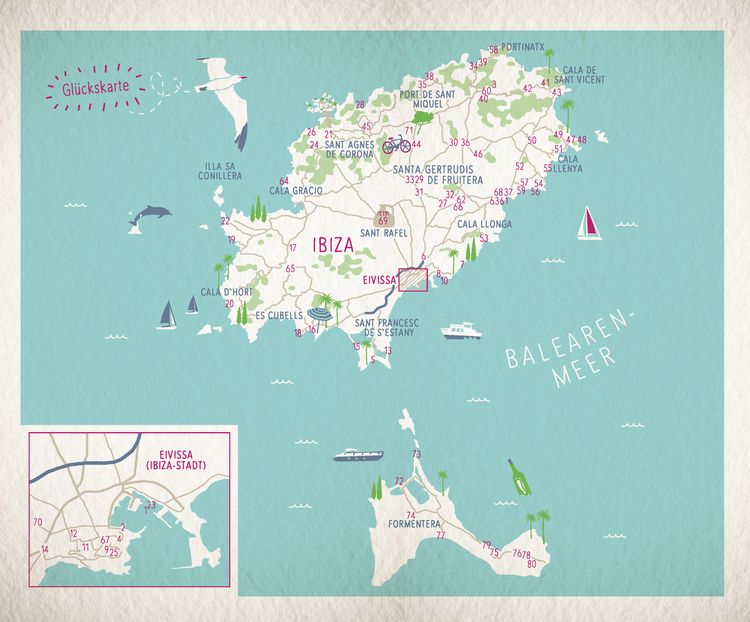 Produktbild: Gl&uuml;cksorte auf Ibiza. Mit Formentera