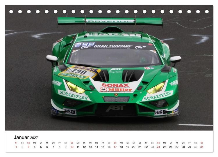 Produktbild: Motorsport aus Sant&rsquo;Agata (Tischkalender 2027 DIN A5 quer), CALVENDO Monatskalender