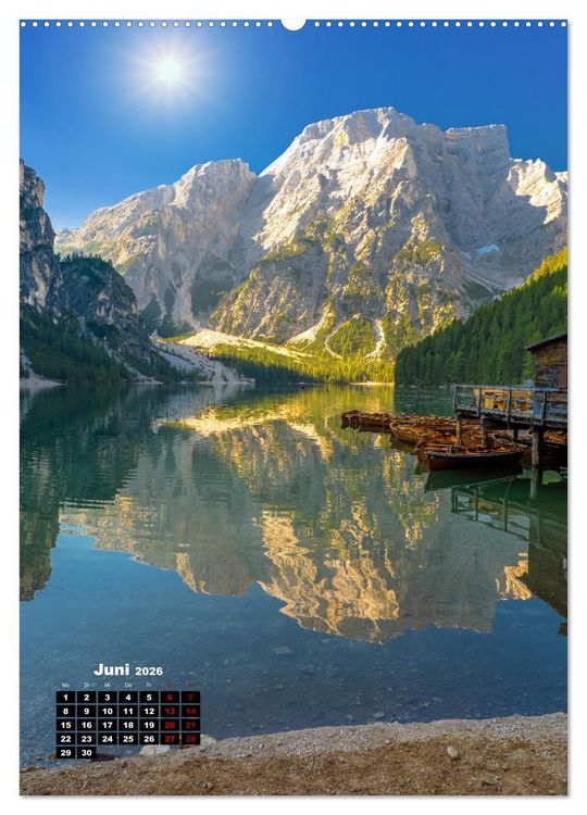 Produktbild: S&uuml;dtirol, das Wanderparadies (Wandkalender 2026 DIN A2 hoch), CALVENDO Monatskalender