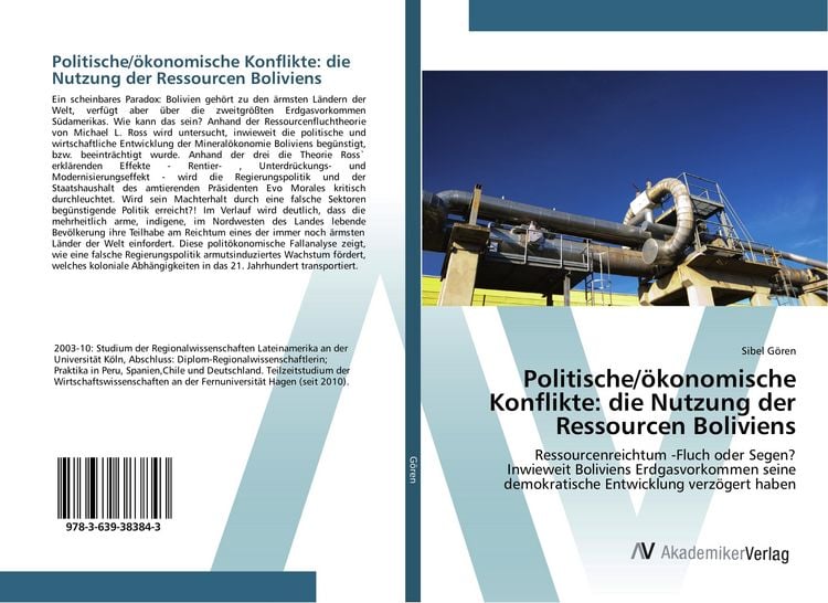 Produktbild: Politische/&ouml;konomische Konflikte: die Nutzung der Ressourcen Boliviens