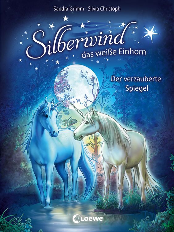 Produktbild: Silberwind, das wei&szlig;e Einhorn (Band 1) - Der verzauberte Spiegel