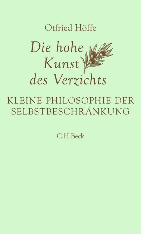 Produktbild: Die hohe Kunst des Verzichts