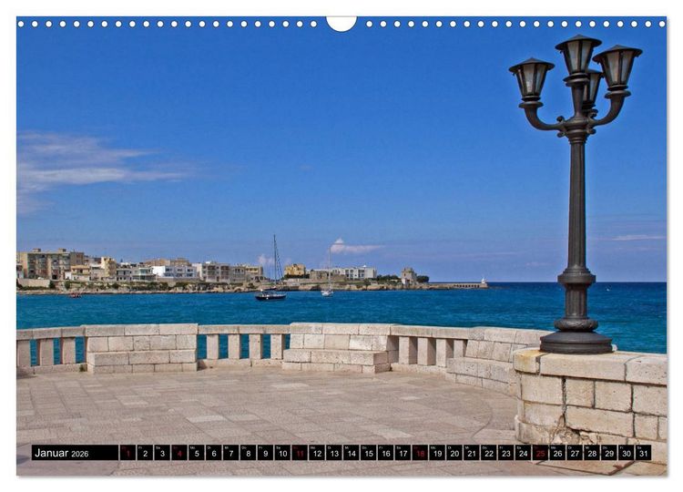 Produktbild: Apulien - Eine Rundreise (Wandkalender 2026 DIN A3 quer), CALVENDO Monatskalender