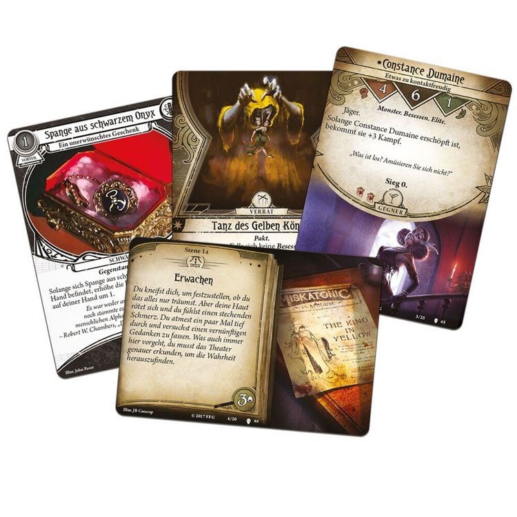 Produktbild: Arkham Horror Das Kartenspiel - Der Pfad nach Carcosa (Kampange) (Spiel)