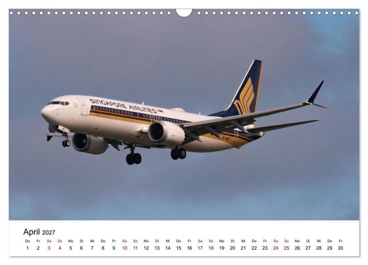 Produktbild: Boeing 737 - Die Baby Boeing (Wandkalender 2027 DIN A3 quer), CALVENDO Monatskalender