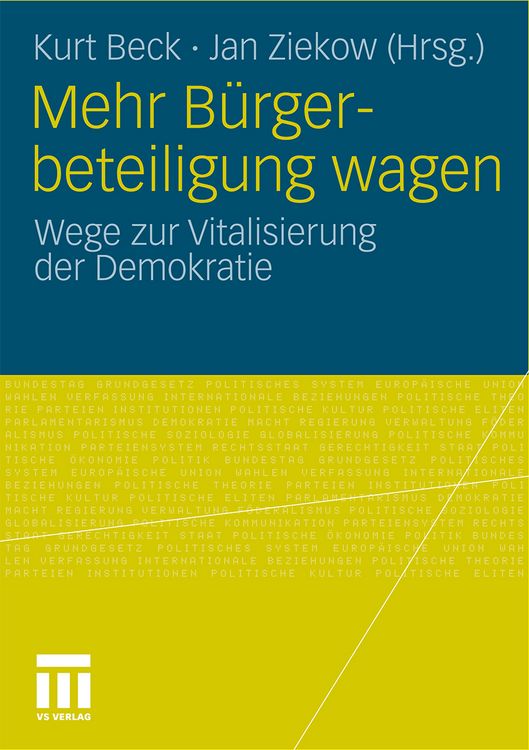 Produktbild: Mehr B&uuml;rgerbeteiligung wagen