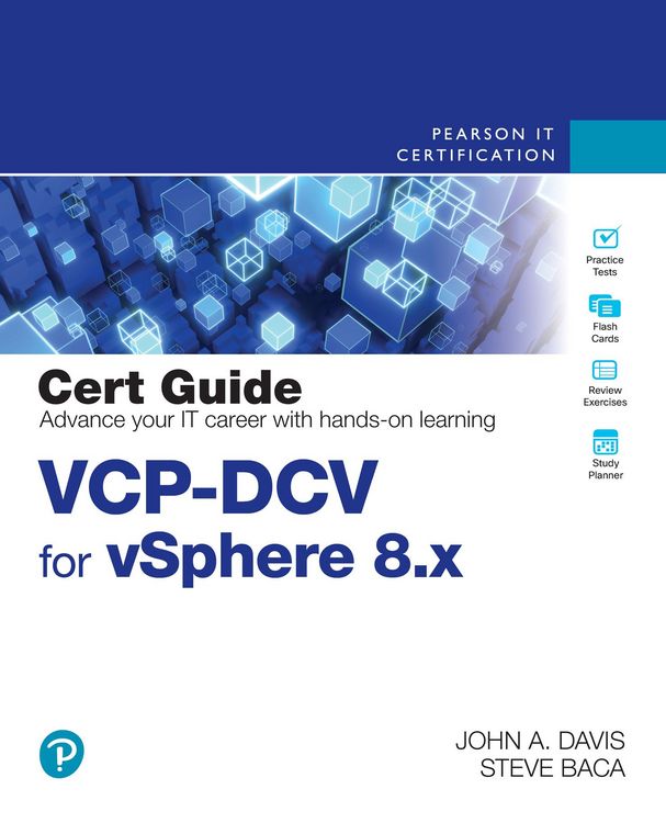 Produktbild: VCP-DCV for vSphere 8.x Cert Guide