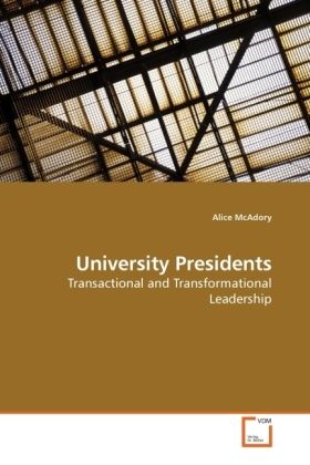 Produktbild: McAdory, A: University Presidents