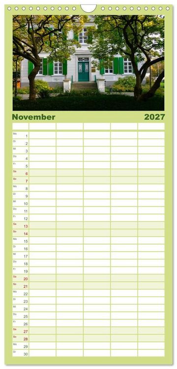 Produktbild: Familienplaner 2027 - Solinger Bilderbogen 2027 mit 5 Spalten (Wandkalender, 21 x 45 cm) CALVENDO